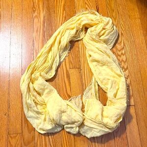 Sunshine Cozy Yellow Lucky Brand Scarf